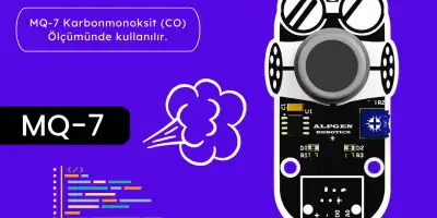 MQ-7 Karbonmonoksit (CO) Gaz Ölçümü Arduino Projesi