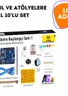 10 Adet 44 Parça Arduino Uno Robotik Kodlama Başlangıç Seti-1