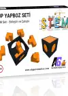 STEM Küp Yapboz Seti - 7 Parçalı Geometrik Zeka Oyunu