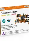 3D PLA Baskı Örümcek Robot Gövdesi (Elektroniksiz) Demonte