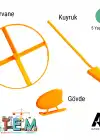 STEM Helikopter Seti - Çocuklar İçin Eğlenceli ve Eğitici Montaj Oyuncağı