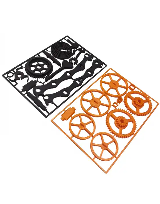 STEM Çevirmeli Araba Seti - Çocuklar İçin Eğlenceli ve Eğitici Montaj Oyuncağı