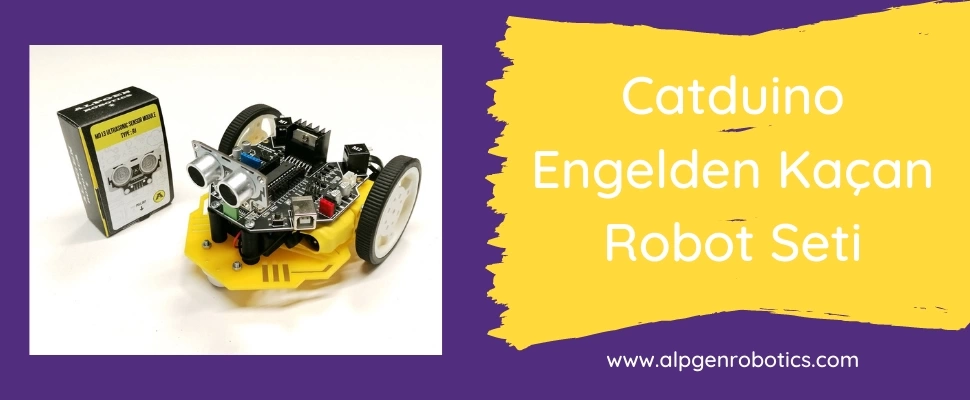 Catduino Engelden Kaçan Robot Yapımı