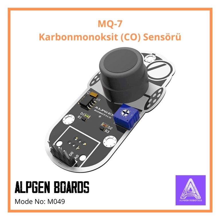 MQ-7 Karbonmonoksit (CO) Gaz Ölçümü Arduino Projesi