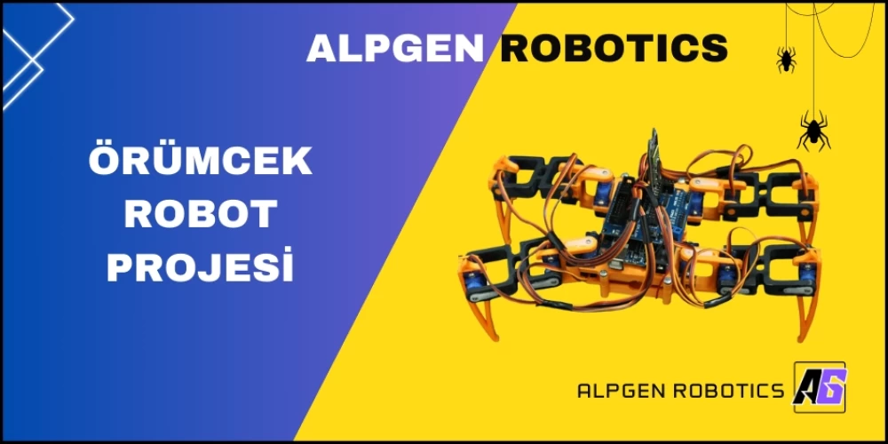 Arduino Örümcek Robot Yapımı