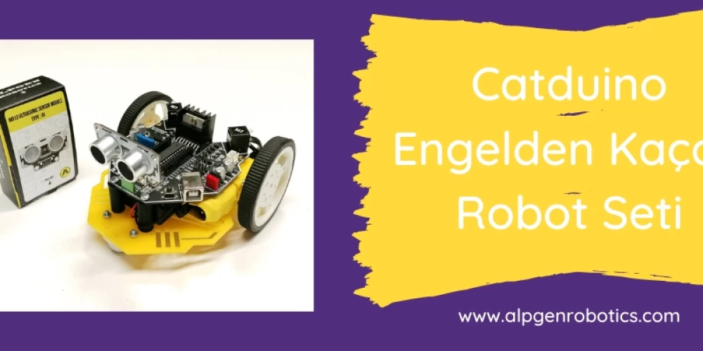 Catduino Engelden Kaçan Robot Yapımı