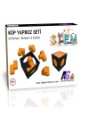 STEM Küp Yapboz Seti - 7 Parçalı Geometrik Zeka Oyunu