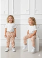 Kız Çocuk Desenli 3’lü Paket Gündelik Rahat Pantolon Seti 2-7 Yaş