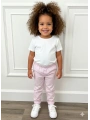 Kız Çocuk Desenli 3’lü Paket Gündelik Rahat Pantolon Seti 2-7 Yaş