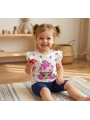Kız Bebek Çilek Baskılı Tişört ve Taytlı Gündelik İkili Takım 6-18 Ay