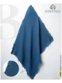 Bontino 4 Katlı %100 Pamuk Müslin Bebek Battaniyesi Saçaklı Çok Amaçlı 110x90 cm