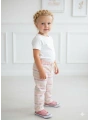Kız Çocuk Desenli 3’lü Paket Gündelik Rahat Pantolon Seti 2-7 Yaş