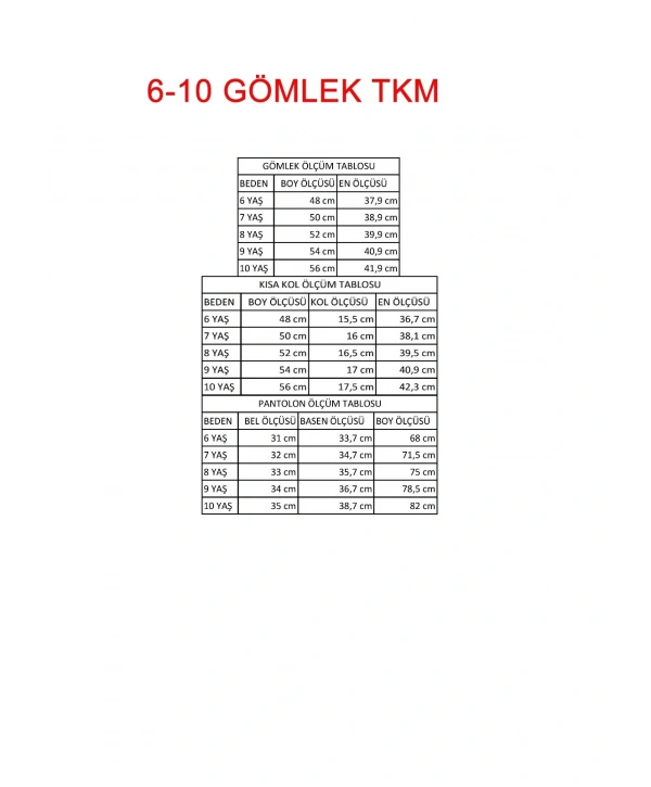 Erkek Çocuk Casual 3lü Takım - Kolu Katlanabilir Gömlek, %100 Pamuk Tişört ve Beli Ayarlanabilir Jean