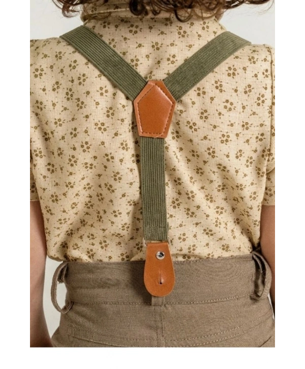 Erkek Çocuk Dijital Baskılı Gömlek & %100 Pamuk Şortlu Spor Takım - Papyon Ve Askı Hediyeli