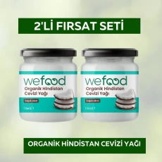 2li Set - Organik Soğuk Sıkım Hindistan Cevizi Yağı