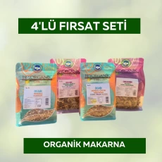 4lü Set - Organik Makarna Seti