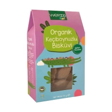 Wefood Kids Organik Keçiboynuzlu Bisküvi
