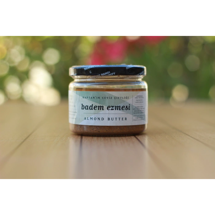 Badem Ezmesi Kaptanın Ceviz Çiftliği - Glütensiz ve Vegan
