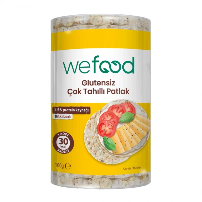 Wefood Çok Tahıllı Patlak (100 gr)