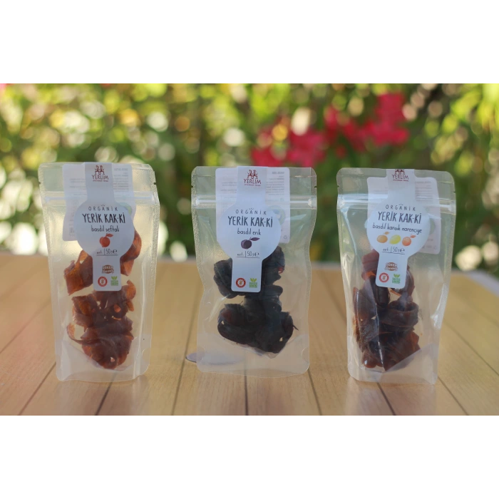 Yerlim Organik YERİK KAK-Kİ Basdil 3lü Set (Şeftali & Erik & Karışık Narenciye)
