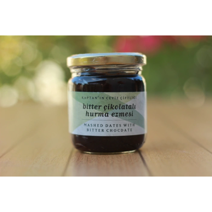 Bitter Çikolatalı Hurma Ezmesi Kaptanın Ceviz Çiftliği