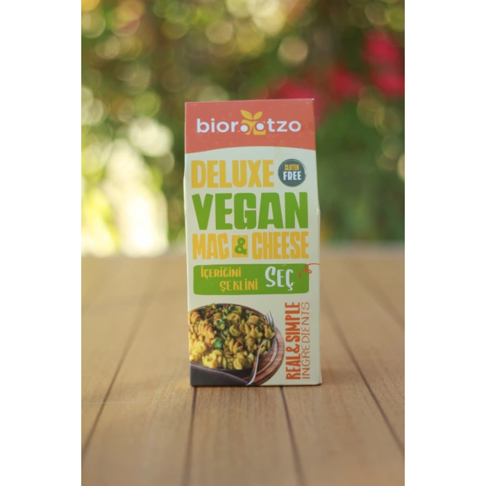 Biorootzo Deluxe Vegan Mac & Cheese Glutensiz