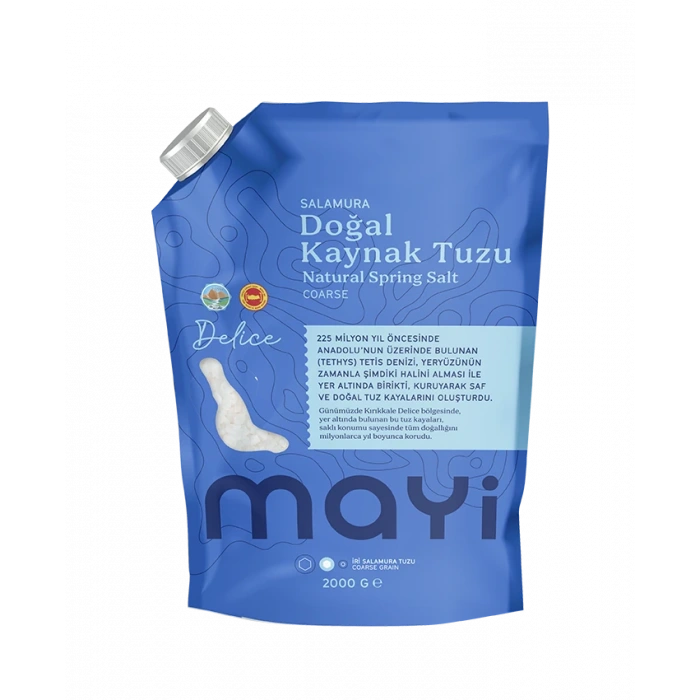 Mayi Tuz Sofrada Öğütme (Salamura) Tuzu 2 kg