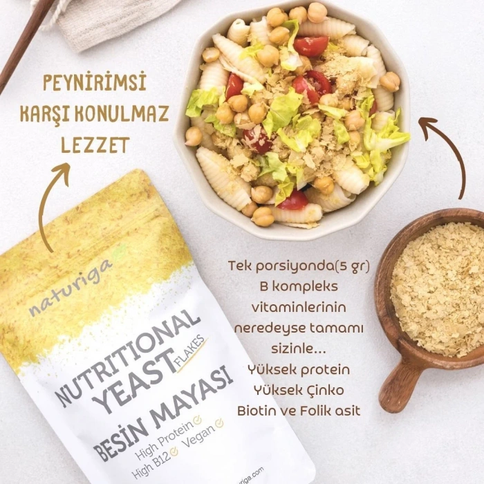 Naturiga Besin Mayası (Nutritional Yeast) 100gr