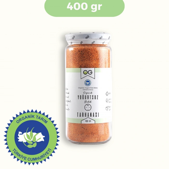 OG Natural Ek Gıda Başlangıç Süt Alerjen 4lü Set +6 Ay (İrmik & Yoğurtsuz Tarhana & Tam Pirinç Unu & Tam Yulaf Unu)