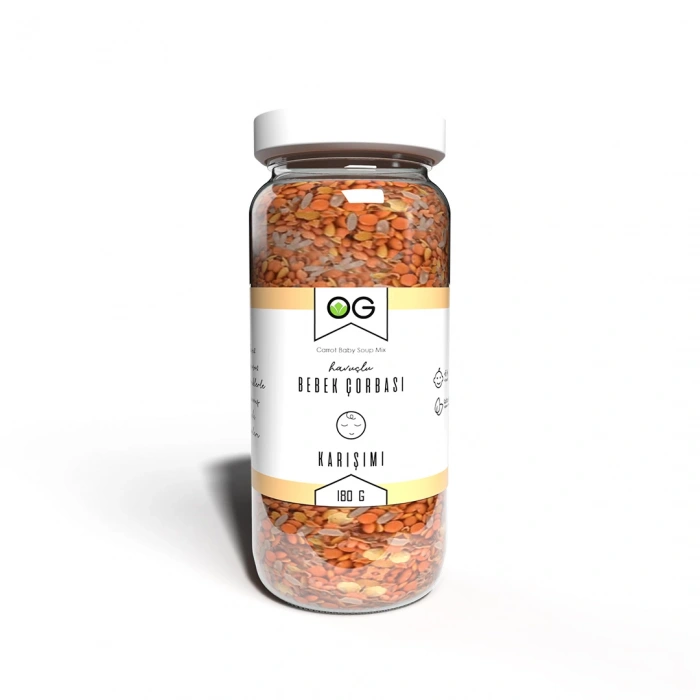 OG Natural Havuçlu Bebek Çorbası Karışımı (180 gr)