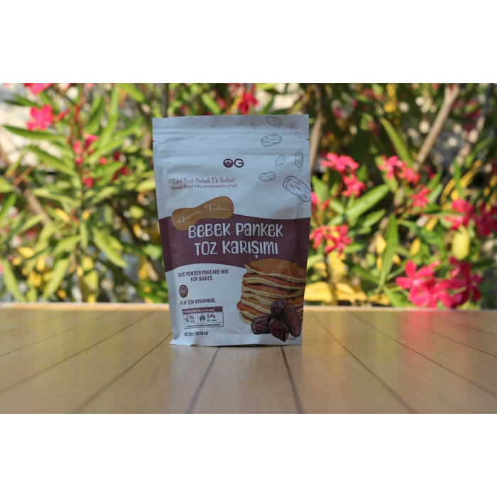 OG Natural Hurma Tozlu Bebek Pankek Toz Karışımı +8 Ay (300 gr)