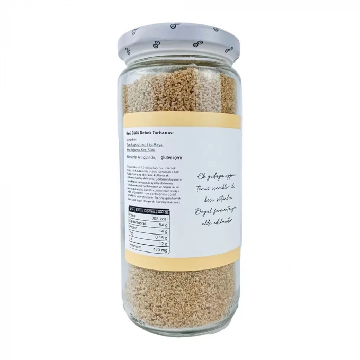 OG Natural Keçi Sütlü Bebek Tarhanası +6 Ay (300 gr)