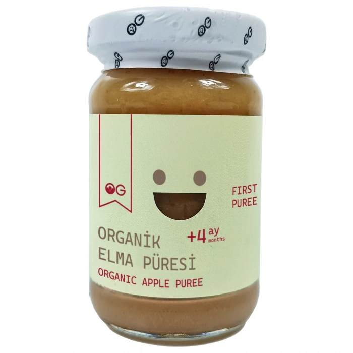OG Natural Organik Elma Püresi +4 Ay (100 gr)