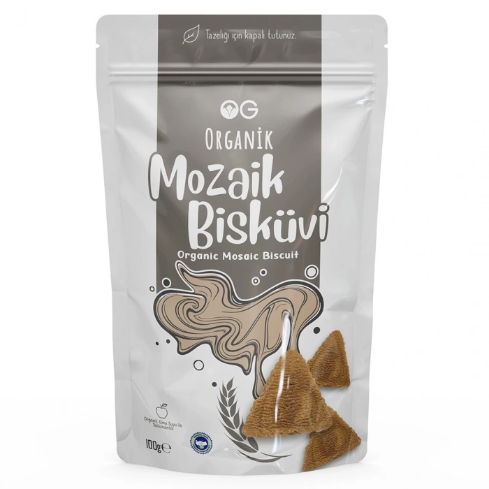 OG Natural Organik Mozaik Bisküvi (100 gr)