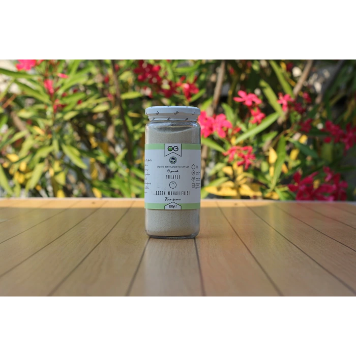 OG Natural Organik Yulaflı Bebek Muhallebisi Karışımı +6 Ay (300 gr)