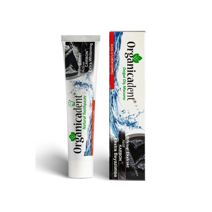 Organicadent Aktif Karbonlu Doğal Diş Macunu (75 ml)