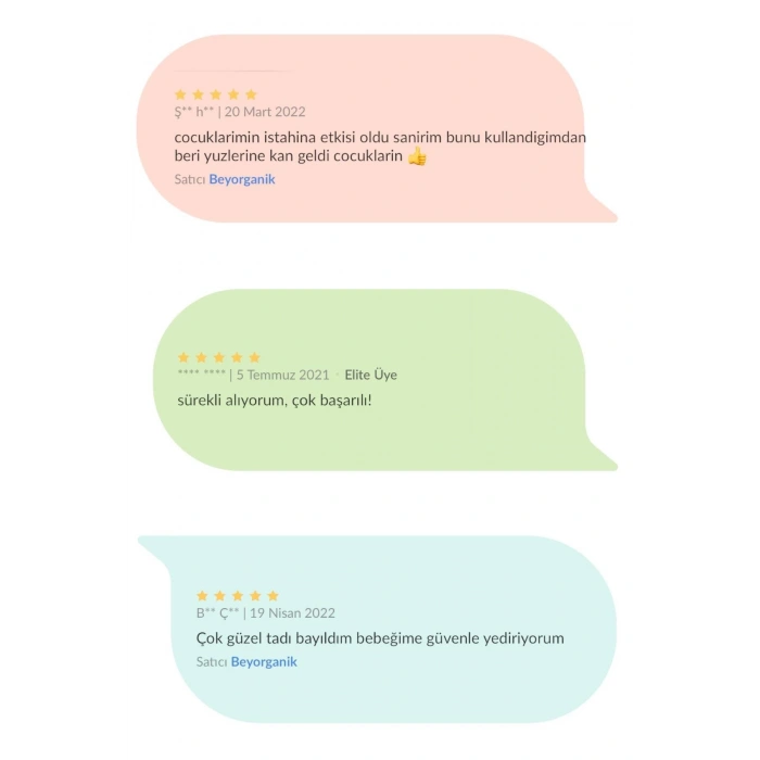 Beyorganik Organik Bey-Öz Mix 260gr (PESTİSİT VE AĞIR METAL ANALİZLİ)