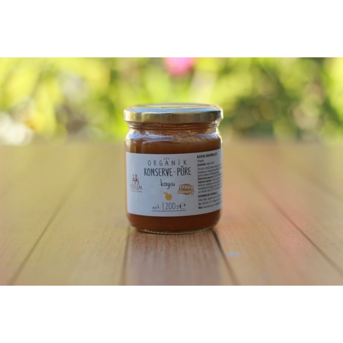 Yerlim Organik Konserve Püre Kayısı