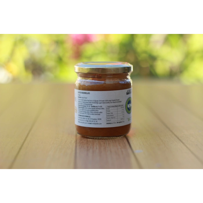 Yerlim Organik Konserve Püre Kayısı