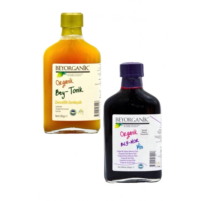 Beyorganik Organik MOR Mix ve BEY TONİK 2li