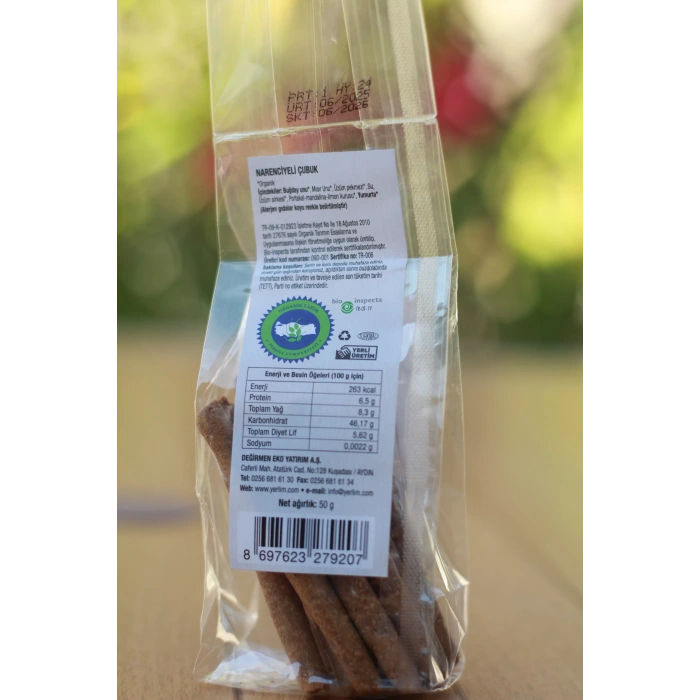 Yerlim Organik Narenciyeli Çubuk 