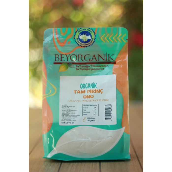 Beyorganik Organik Pirinç Unu 250gr