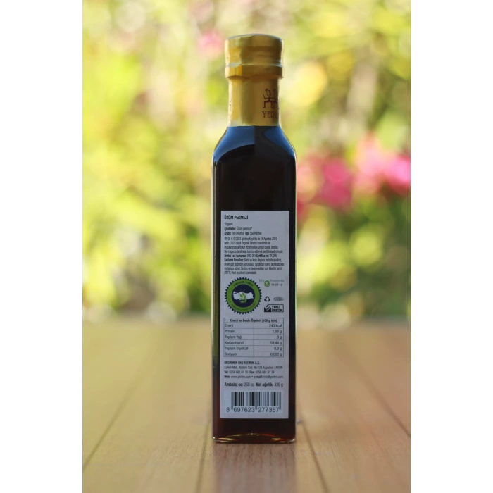 Yerlim Organik Üzüm Pekmezi