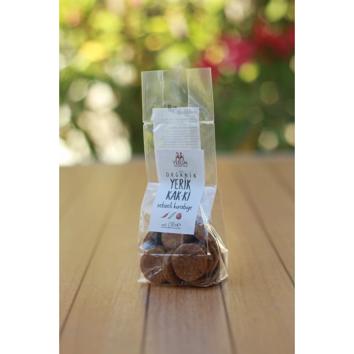 Yerlim Organik YERİK KAK-Kİ Sebzeli Kurabiye