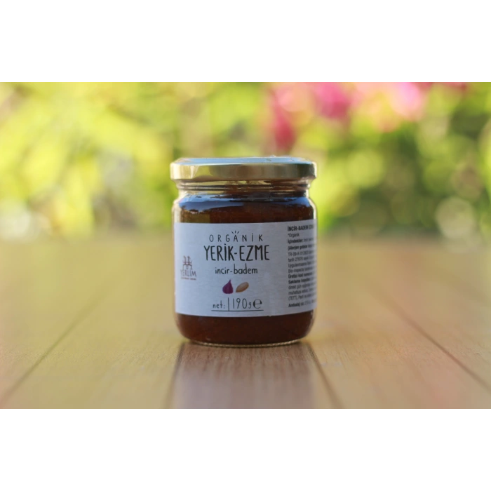 Yerlim Organik YERİK-EZME İncir - Badem