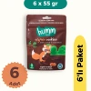 Humm Organik Vegan Keçiboynuzlu ve Fındıklı Kurabiye 6lı Set
