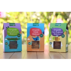 Wefood Kids Organik Bisküvi 3lü Set (Keçiboynuzlu & Sade (Tereyağlı) & Tam Buğdaylı)