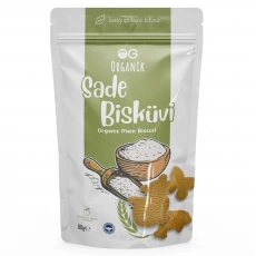 OG Natural Organik Sade Bisküvi (80 gr)