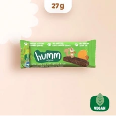 Humm Organik Vegan Kayısılı ve Fındıklı Yulaf Bar - 27g