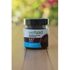 Wefood Çikolatalı Hurmalı Fındık Ezmesi (Şekersiz, Katkısız)